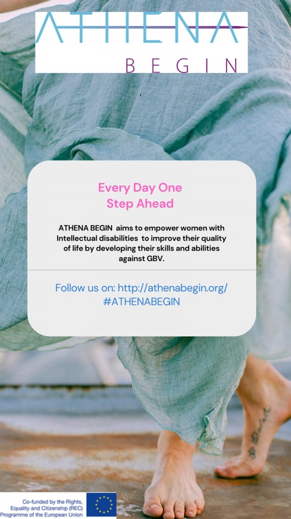 "Athena Begin": Πρόσκληση συμμετοχής στα εργαστήρια για την καταπολέμηση βίας στα άτομα με αναπηρίες