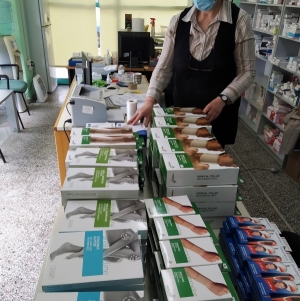 Δ.Τ. Υγειονομικό υλικό από τον ΔΕΣΜΟ