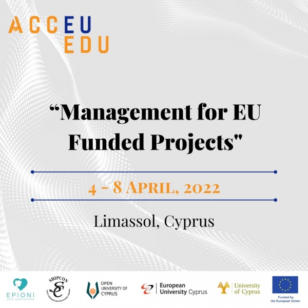 Εκπαίδευση στα πλαίσια του έργου "ACC EU EDU"